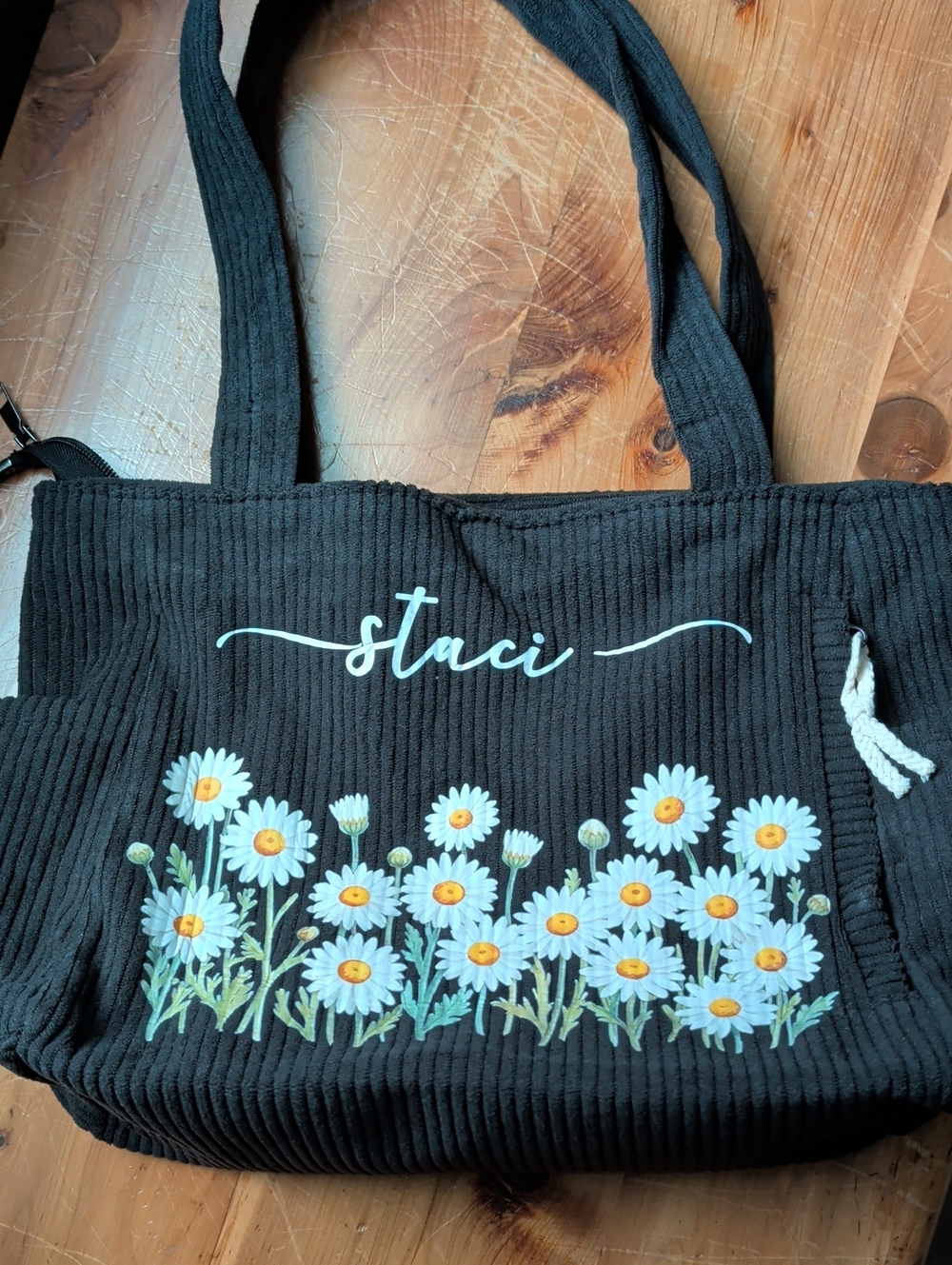 STACI Corduroy Tote